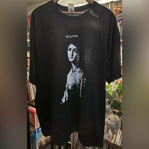 Mineva - Portrait Shirt On Gildan Post-Hardcore Screamo Emo CTHC Punk